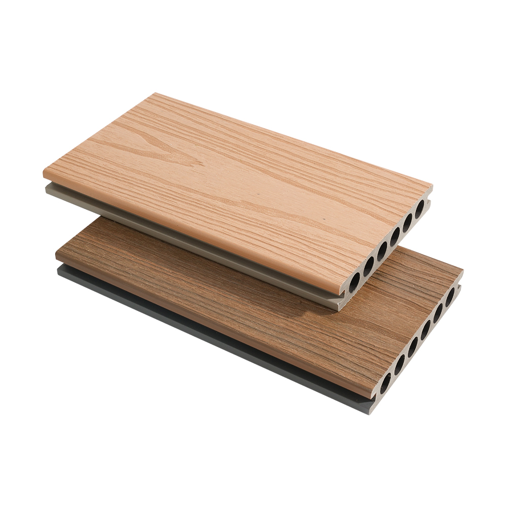 Sex Hole Co-extrusionem WPC Decking