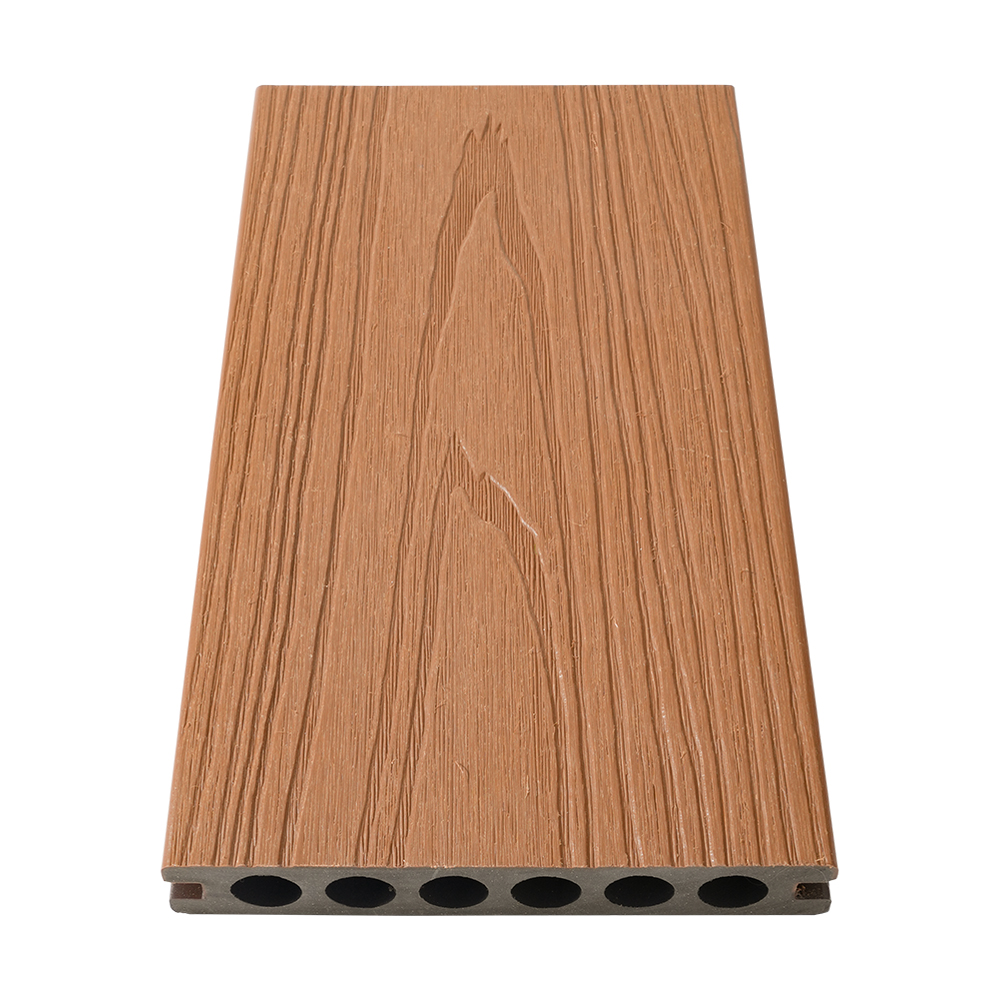 Sex Hole Co-extrusionem WPC Decking