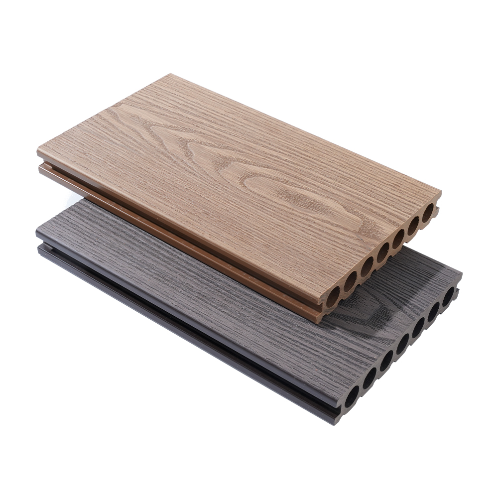 Septem foramen WPC 3D caelatum Decking